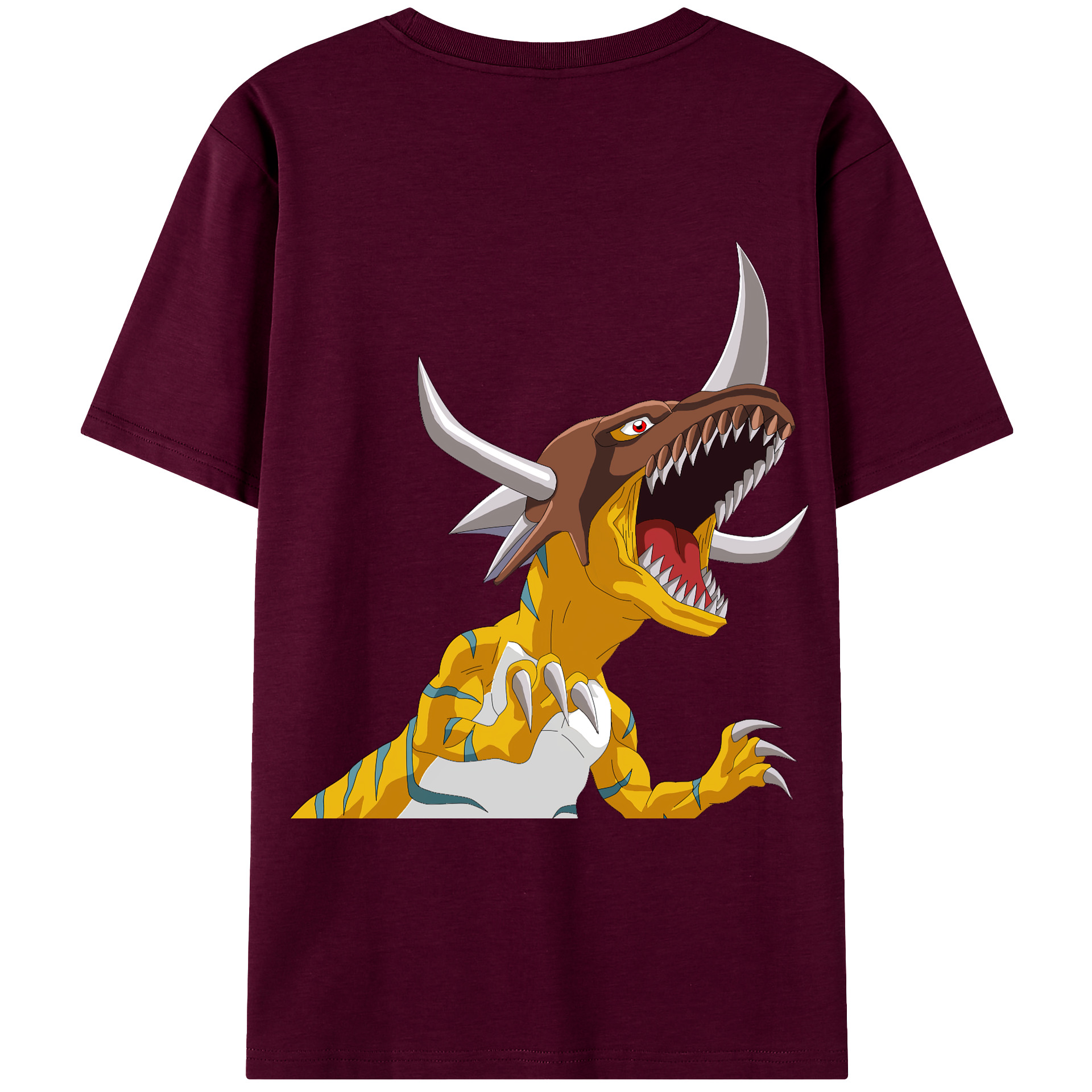 （画像用） Digimon デジタルモンスター/デジモン レディース半袖Tシャツ(バックプリント)